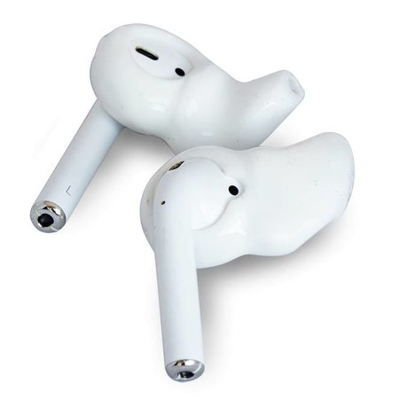 Pluggerz Muziek Oordoppen Otoplastieken Air Pod Sleeves – op maat gemaakte Sleeves