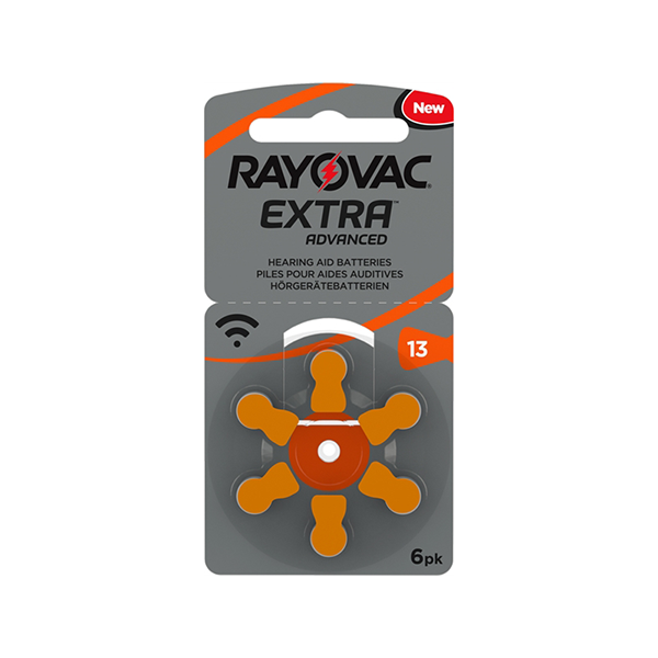 Rayovac P13 (oranje) hoortoestelbatterij